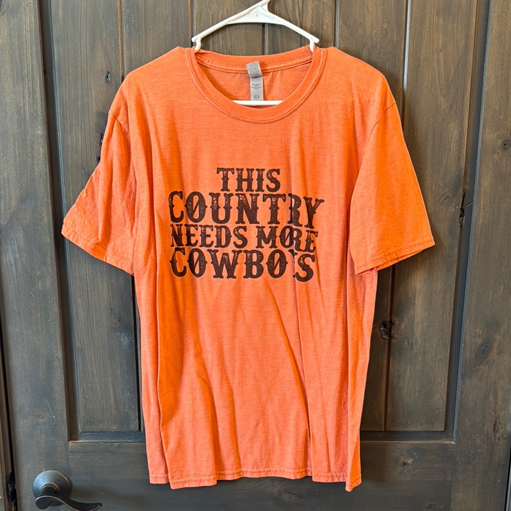 Orange Graphic T-Shirt